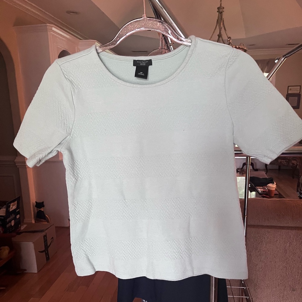 Ann Taylor Factory Size PS Mint Green Top